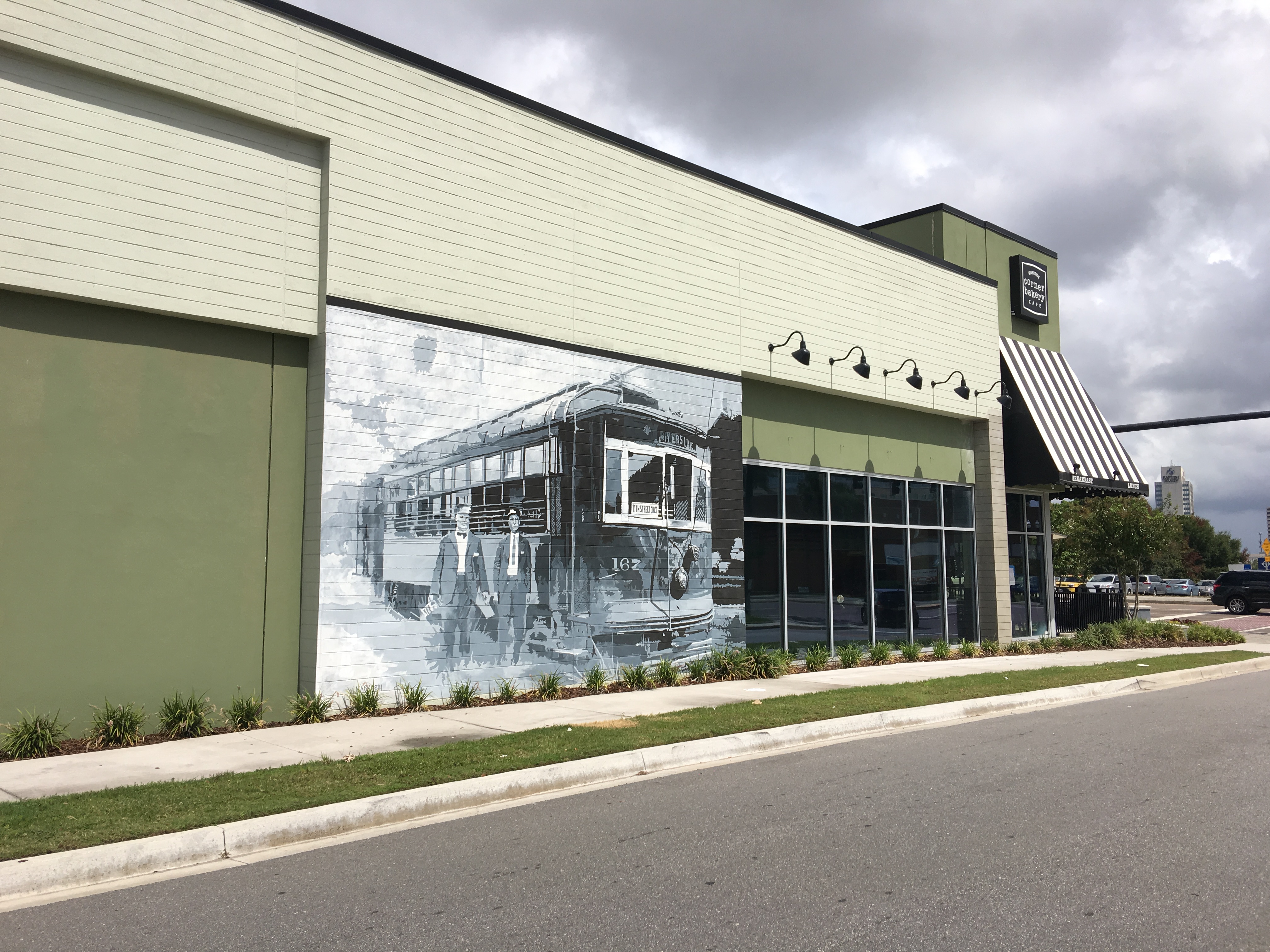 Jacksonville artist David Nackashi brings his vivid art work to a